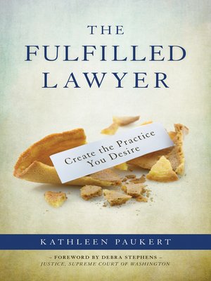 cover image of The Fulfilled Lawyer